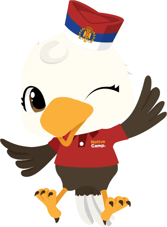 鳥のキャラクター先生「バーディー」
