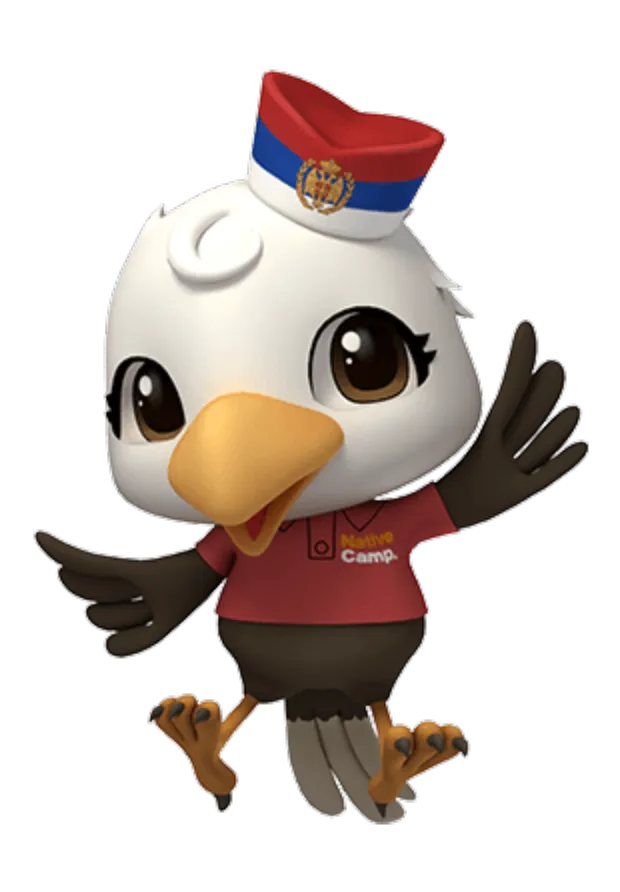 ワシのキャラクター先生「Birdie（バーディー）」のイメージ