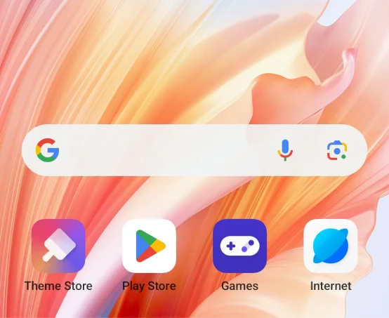 Androidのホーム画面