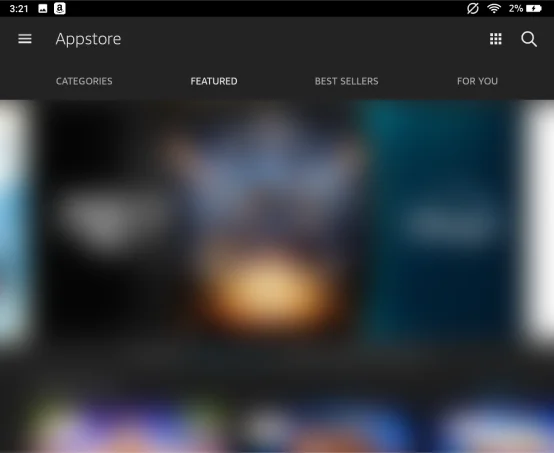AppStoreのトップ